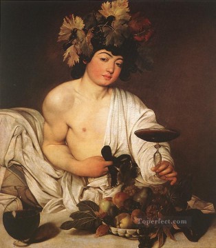Caravaggio Painting - Bacchus Caravaggio